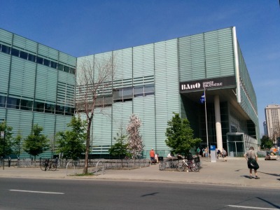 Front View of the Grande Bibliothèque