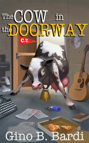 The Cow in the Doorway by Gino Bardi